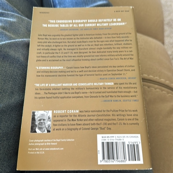 *Final Price* Boyd The Fighter Pilot Who Changed The Art of War GUC - Picture 5 of 5